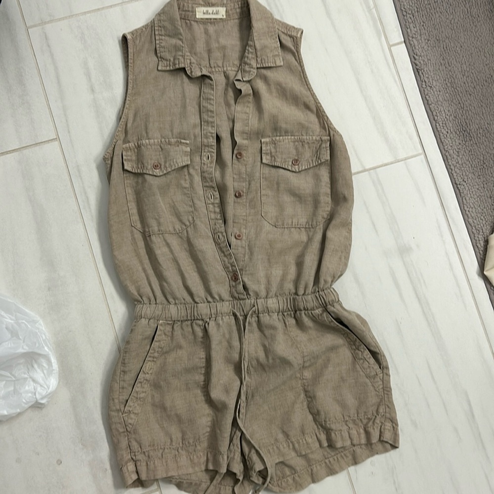 Bella Dahl short jumpsuit